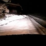 雪道でスタックしたりバズってソワソワしたりな月曜日