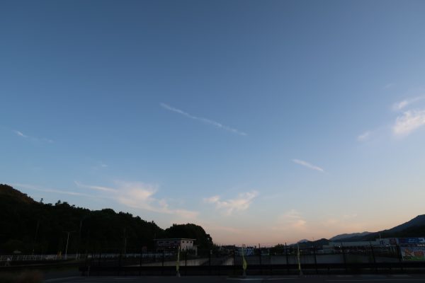 夕暮れの空